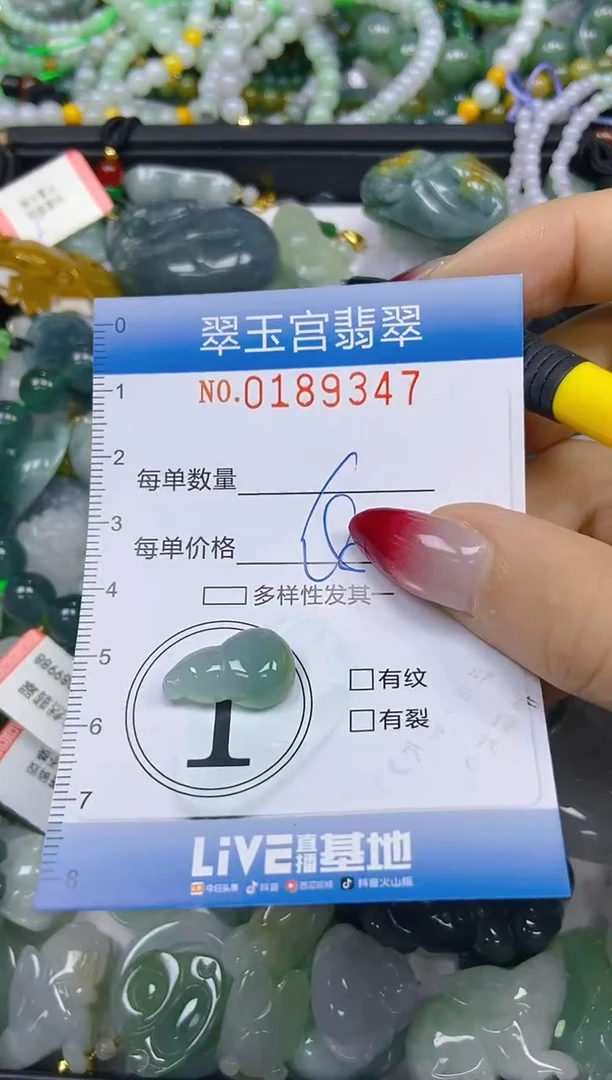 翡翠未镶嵌颈饰闪购0189347