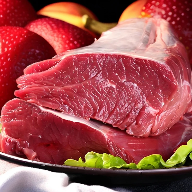 【配送到家】现杀新鲜牛肉牛腿肉约250g/500g牛肉同城配