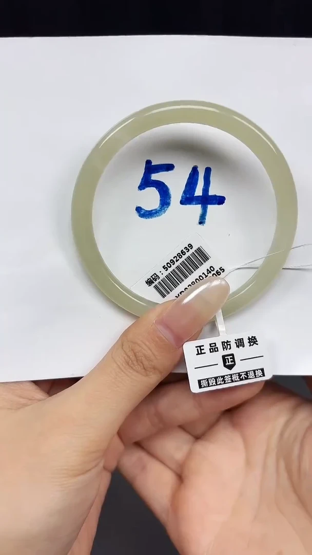 未镶嵌手镯和田玉8639