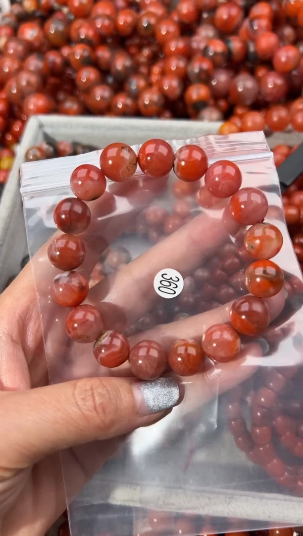 未镶嵌手串南红玛瑙12+