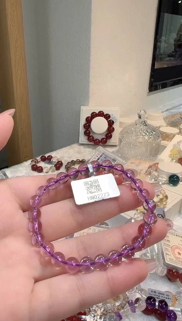 未镶嵌手串水晶手串