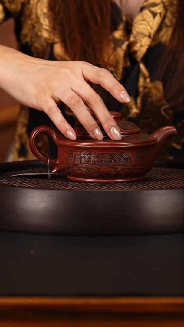 茶壶紫砂宜兴紫砂壶忘忧