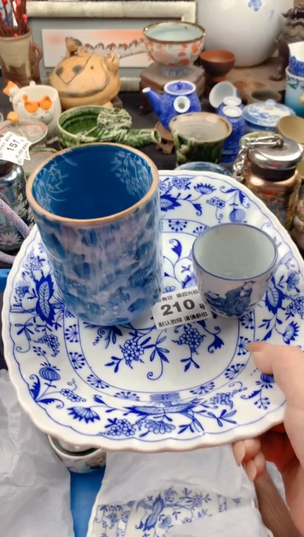 【闪购商品】瓷片210号九姑娘工艺品瓷器