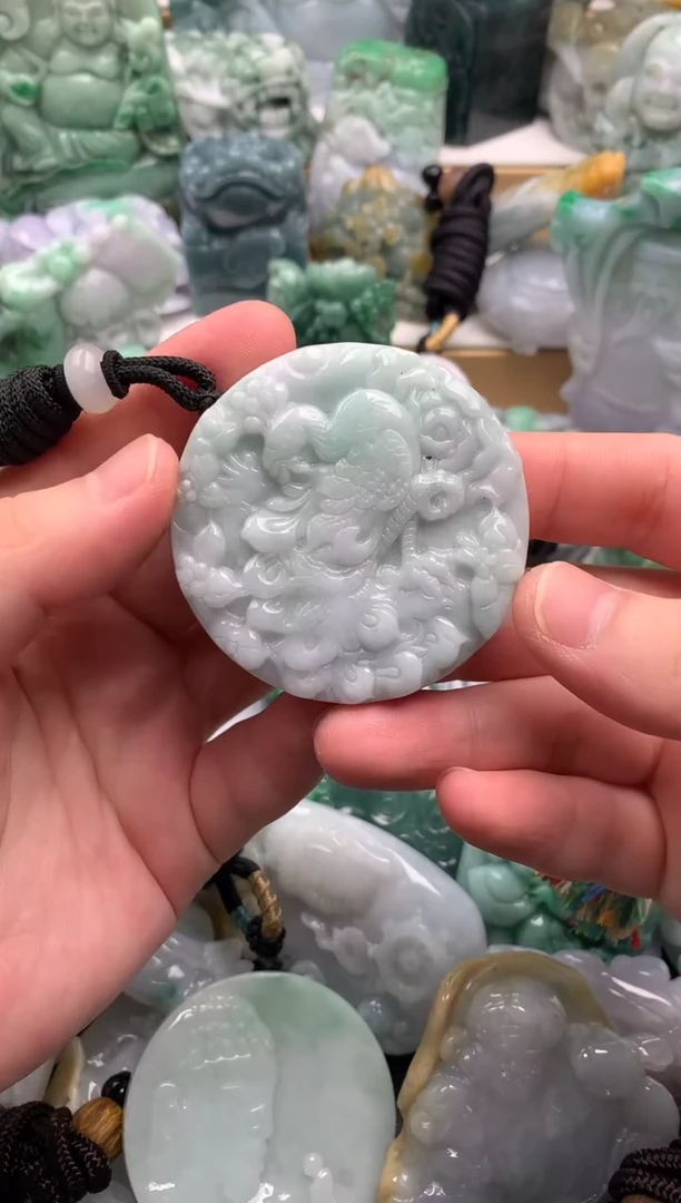 吊坠(不含链)未镶嵌翡翠1