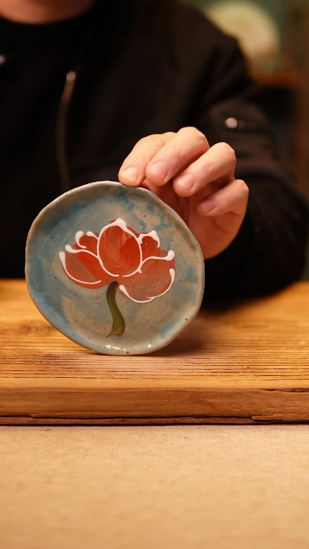 【闪购商品】@@陶园瓷舍@@纯手工手绘@高温釉下彩