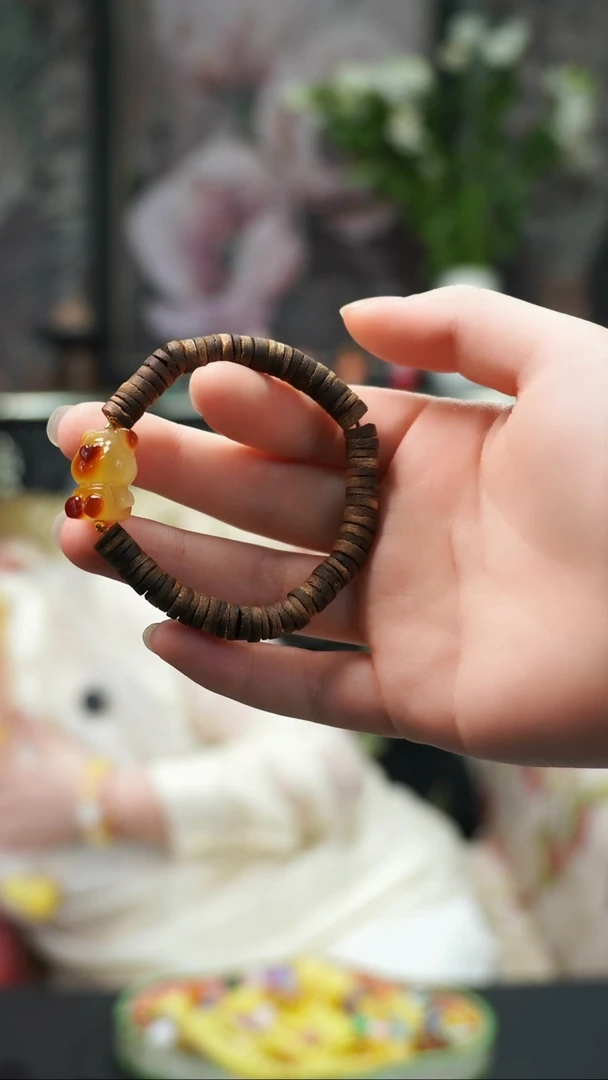 非洲檀香无事牌?****️手串