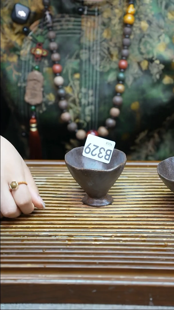 万古烧粗陶手工茶具