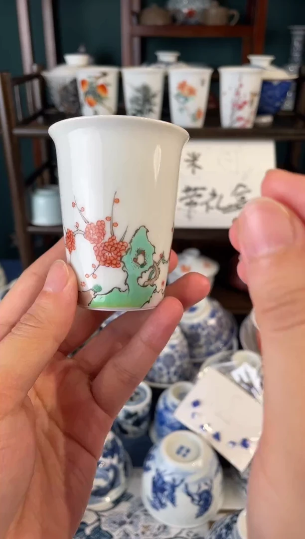 景德镇陶瓷杯杯杯