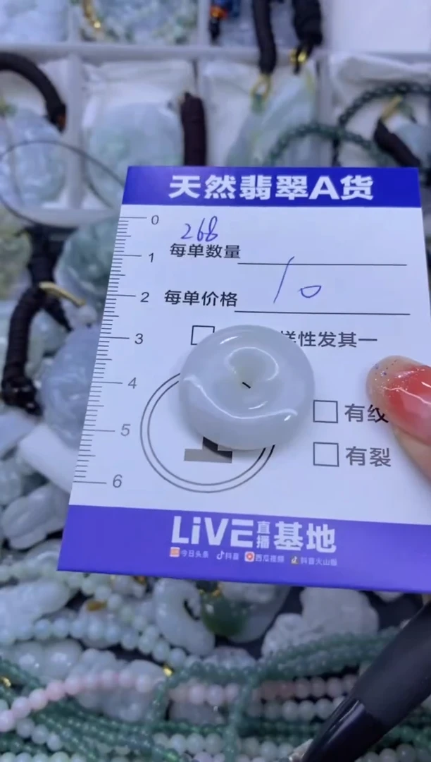 颈饰未镶嵌翡翠天然翡翠A货批量多样性发一件