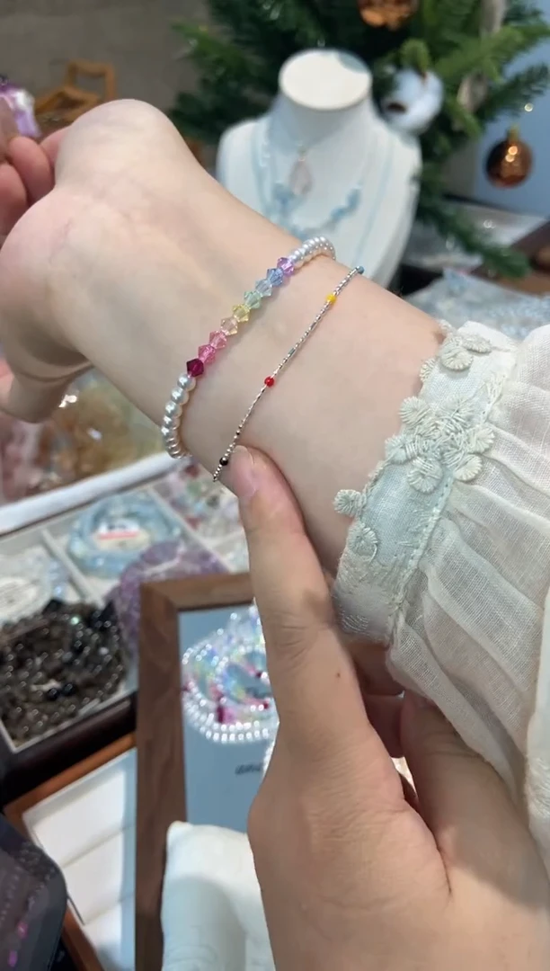 未镶嵌手串水晶孤品捡漏均匀瑕疵介意勿拍