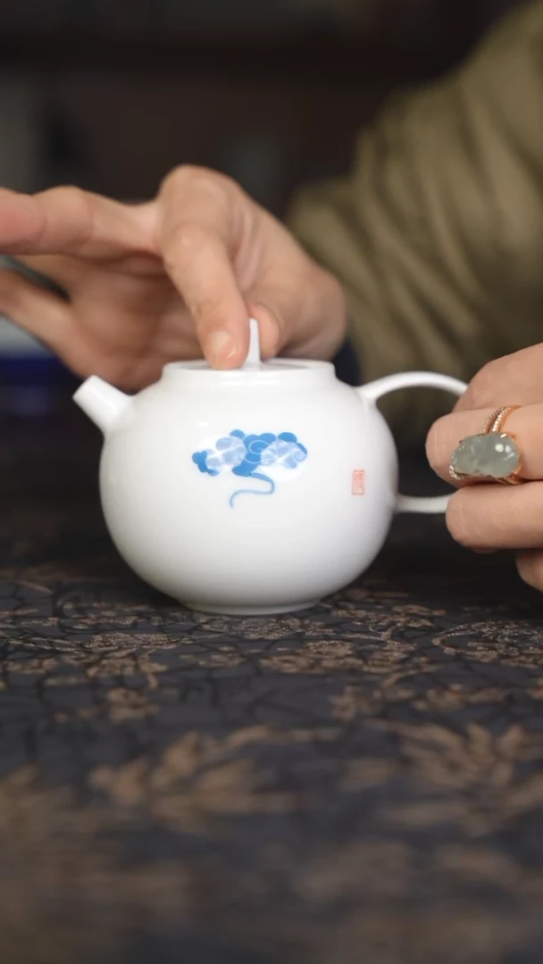 摆件瓷景德镇精品陶瓷茶器