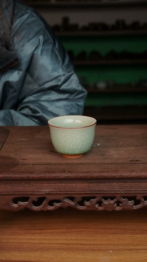 杯豆绿冰片问青杯