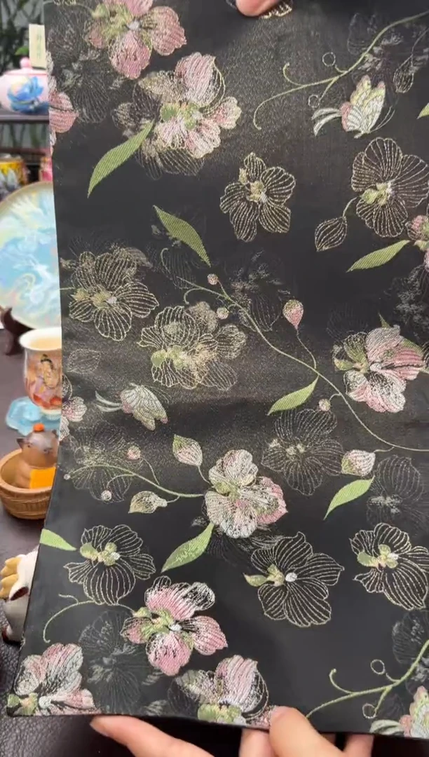 高级黑花影悦茶席