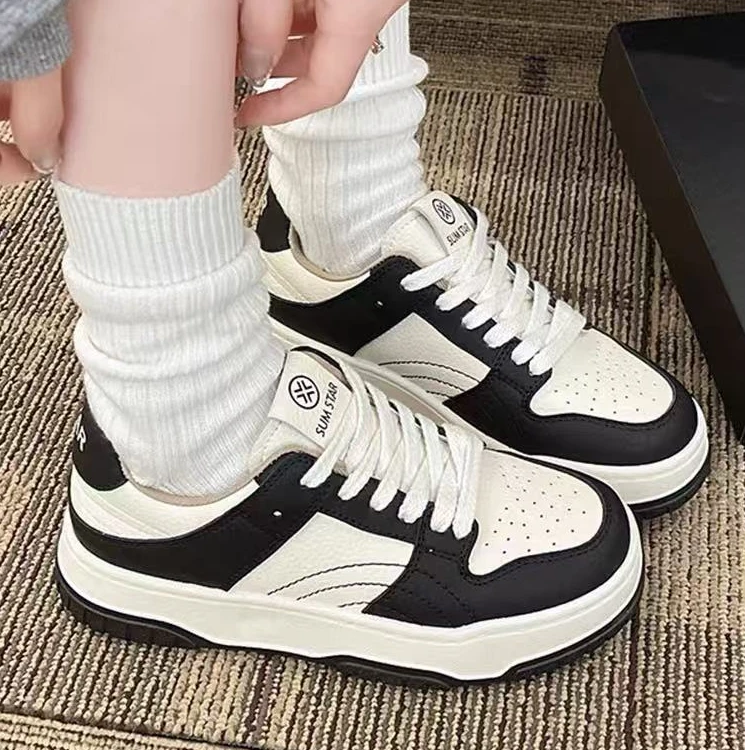 K6907-时尚百搭舒适运动休闲板鞋