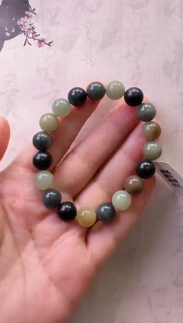 【闪购商品】和田玉手串未镶嵌楼兰手串