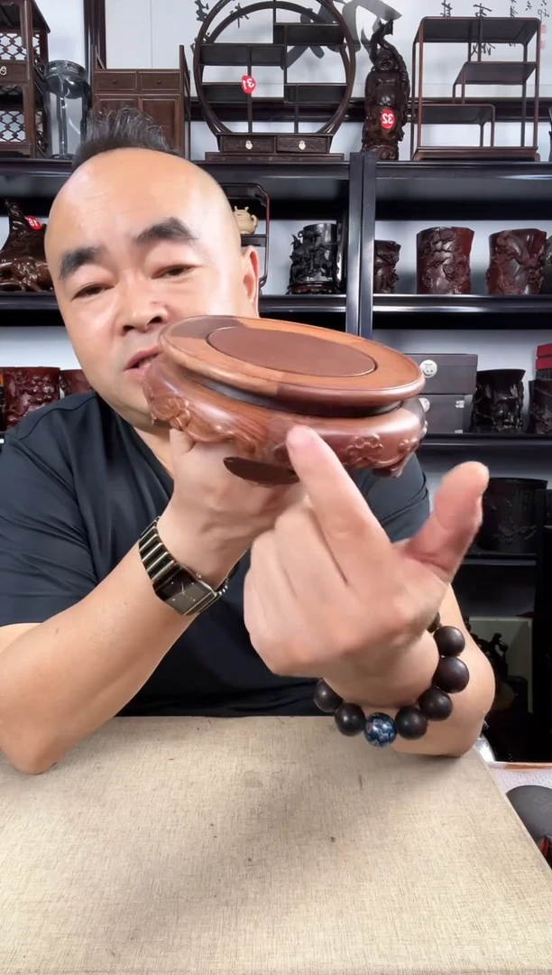 木797瑕疵老李红木工艺品