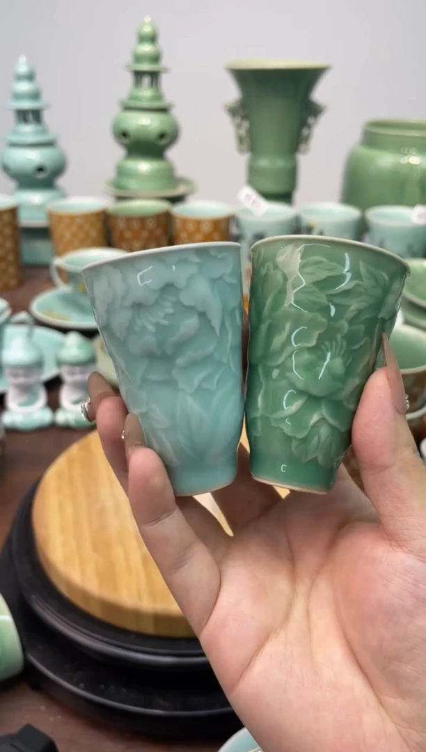 特价福利 微瑕 慧仙青瓷