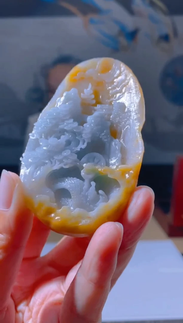 定制翡翠未镶嵌LL翡翠毛货SMYH-39