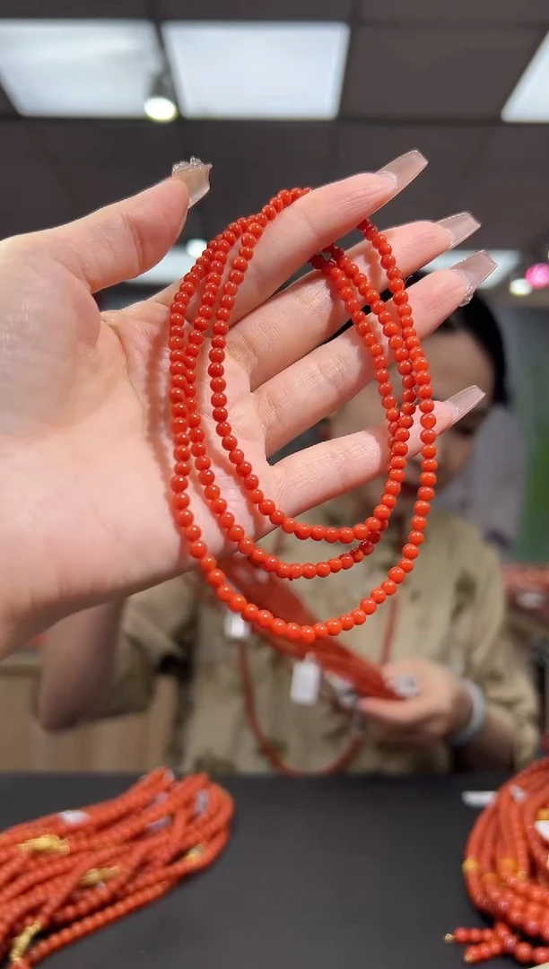 未镶嵌珠串南红玛瑙9.28-3mm（多样式发其一)089802680666
