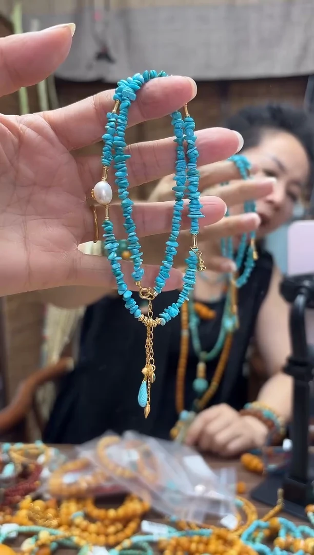 绿松石未镶嵌**多样性发一件设计款