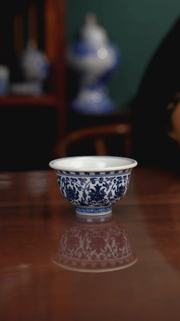 青韵堂柴窑青花非遗传承人