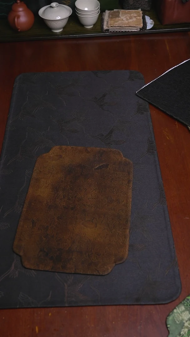 3020双面香云纱茶席