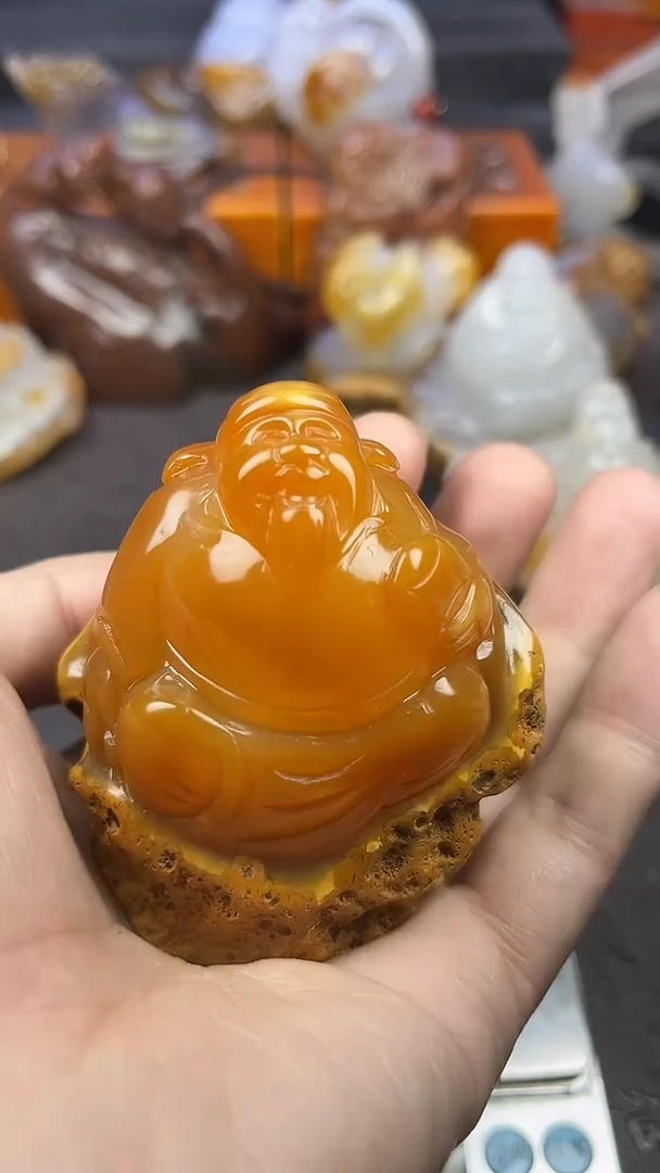 【闪购商品】玛瑙/玉髓摆件未镶嵌1
