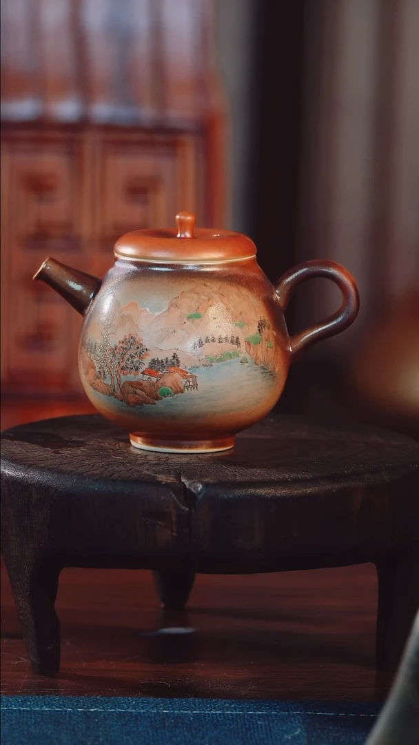 艺然堂手工手绘茶器