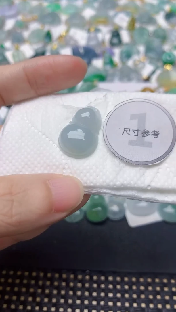 颈饰未镶嵌翡翠天然缅甸A货翡翠