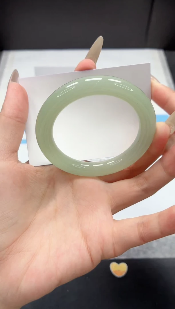 石英质玉手镯未镶嵌55/圆条东陵玉52