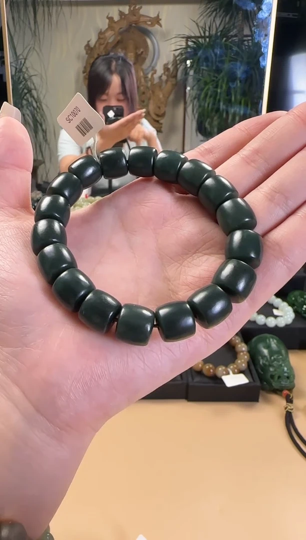 手链未镶嵌和田玉手串卡12