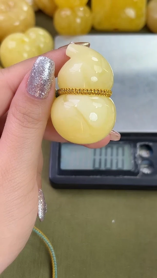 裸石琥珀未镶嵌天然琥珀蜜蜡吊坠