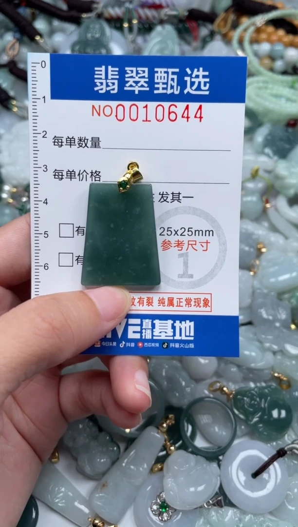 颈饰未镶嵌翡翠10644