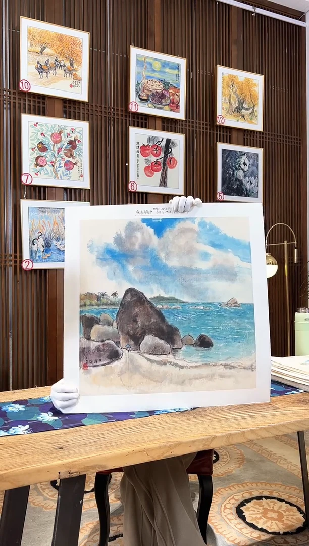 版画版画耿玉琨名章限量版画S