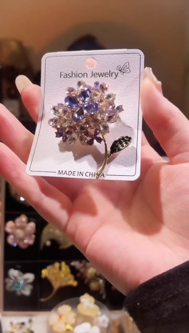 合成立方氧化锆铜合金绣球
