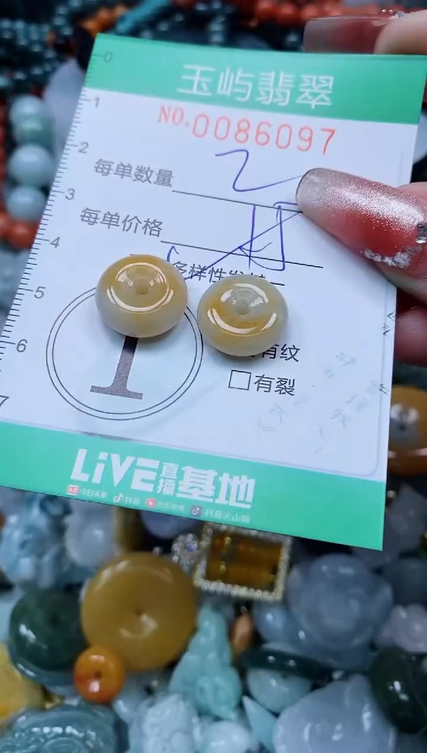 【闪购商品】翡翠颈饰未镶嵌闪购0086097多样性发其一