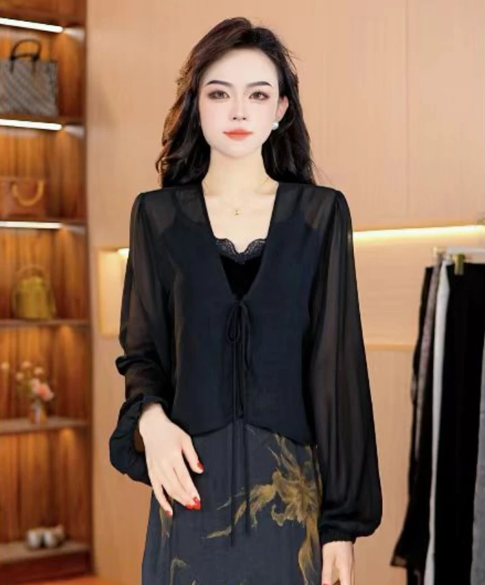 8255-17新款女士上衣小衫