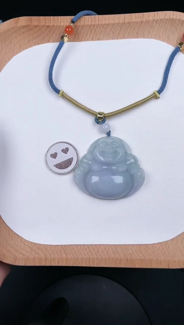 翡翠未镶嵌颈饰孤品-33