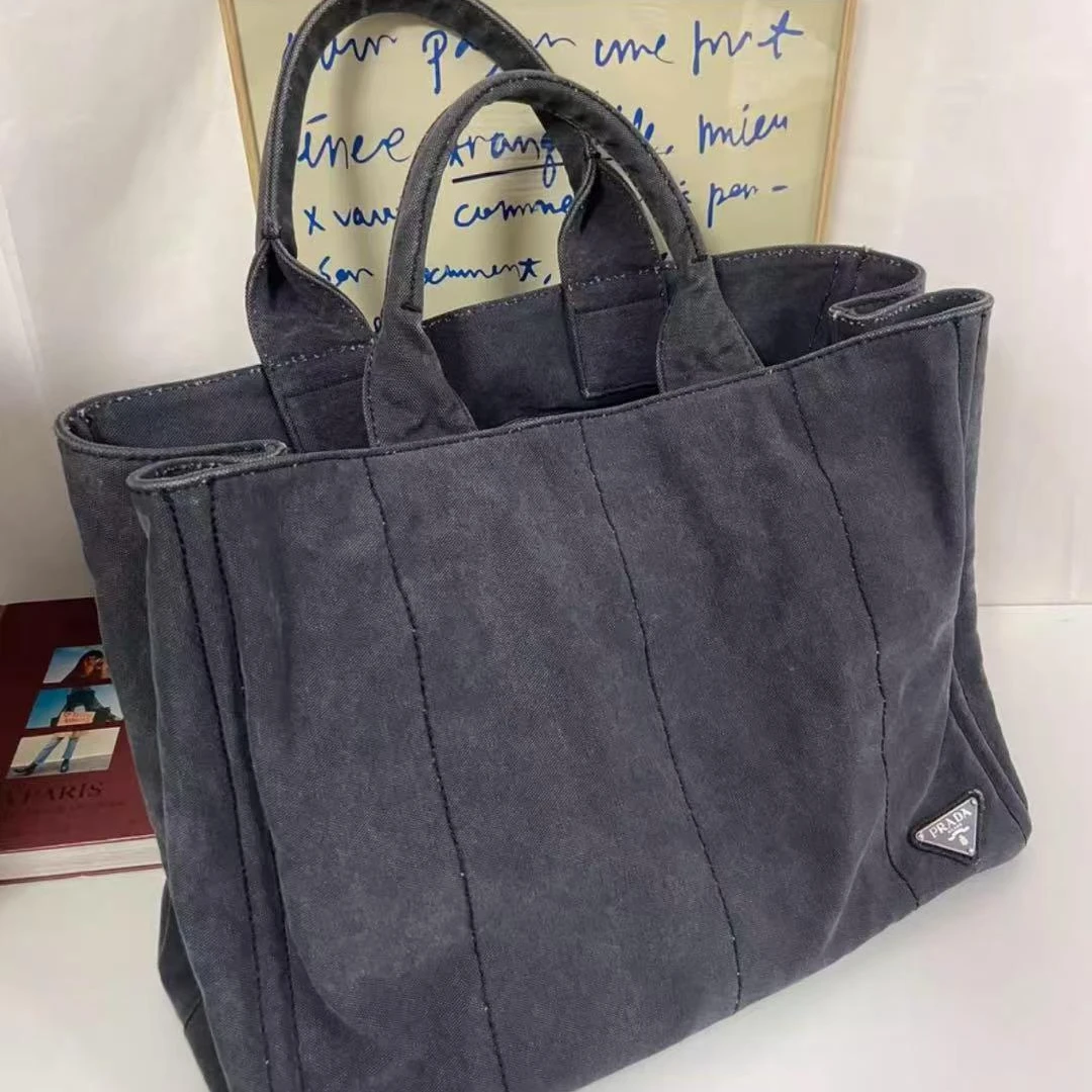 95新 Prada/普拉达 普拉达帆布手提包