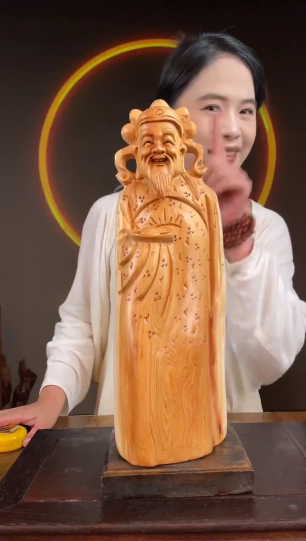 柏木（崖柏）手工摆件,先抢先得! 编号:107