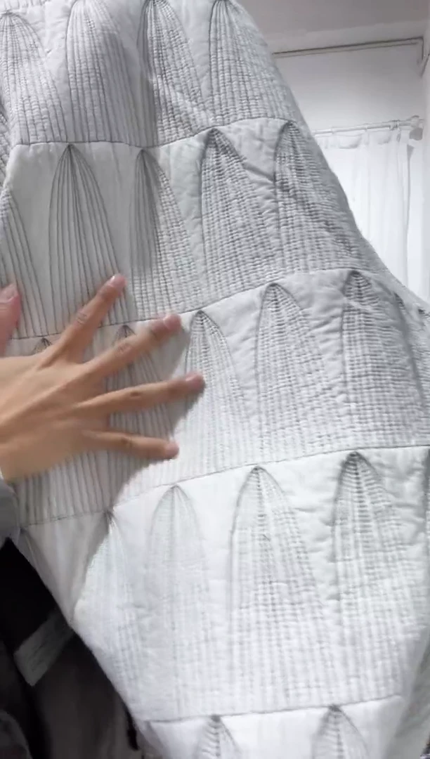 棉240*250纯棉床盖80号微瑕