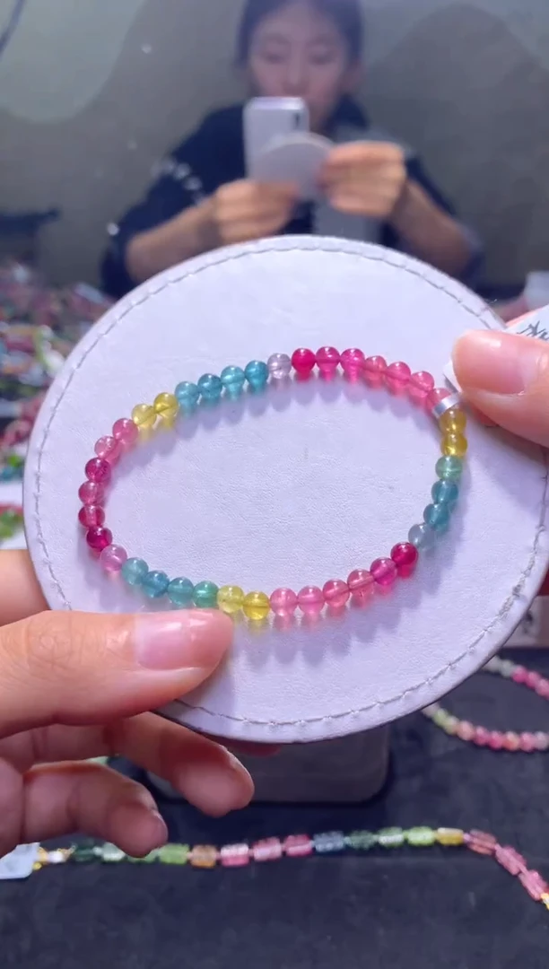 未镶嵌手串碧玺A23【天然碧玺】