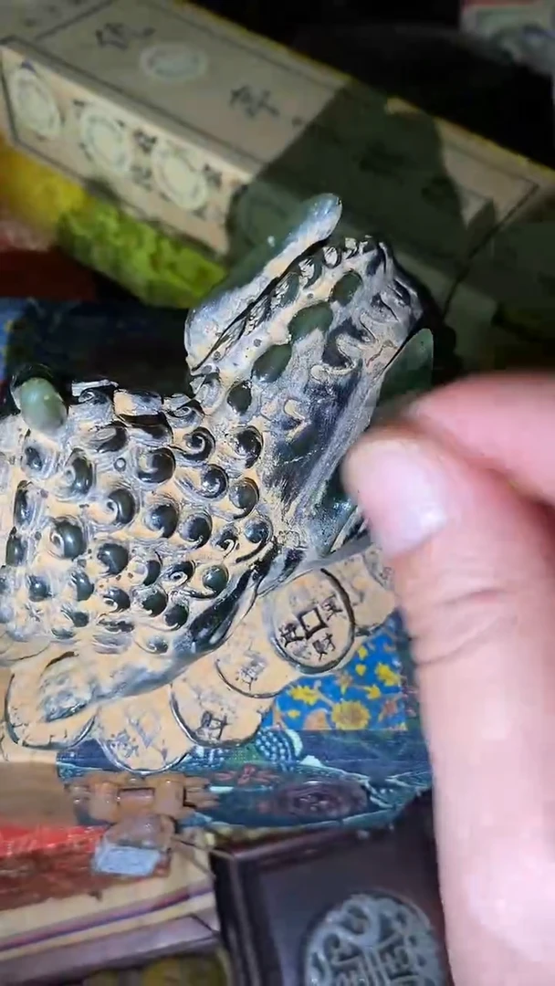 寿山石其他(松柏优品）摆件一个