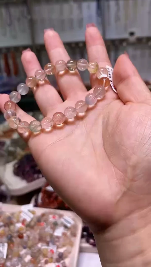 未镶嵌手链水晶多样性发其一兔毛8.5+