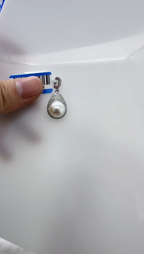【闪购商品】淡水珍珠DA银S925镶嵌b638 吊坠11