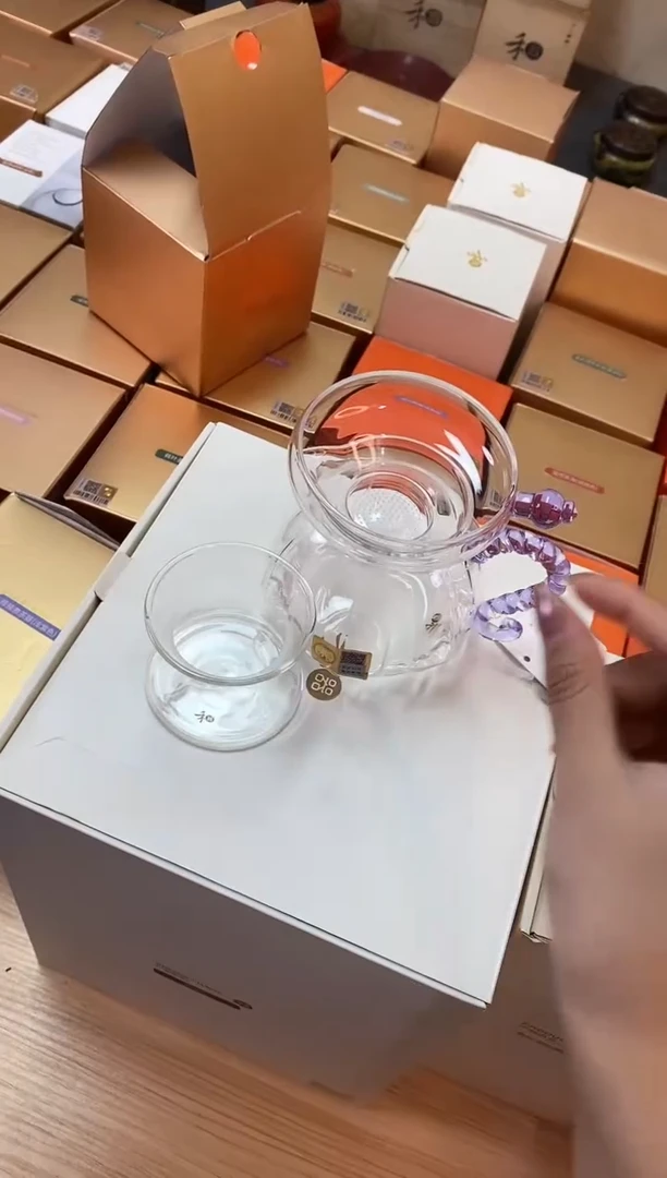 奉珠茶漏浅紫+莲意浅紫