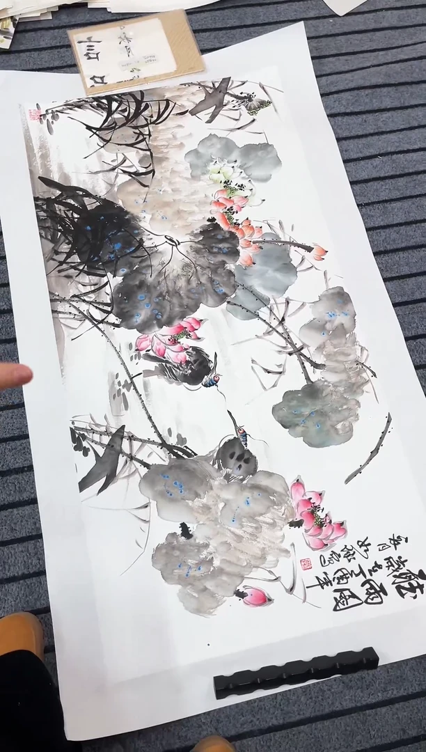 精品国画花鸟作品