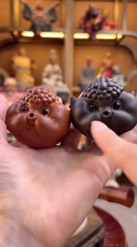 紫砂茶宠器闵茶宠摆件