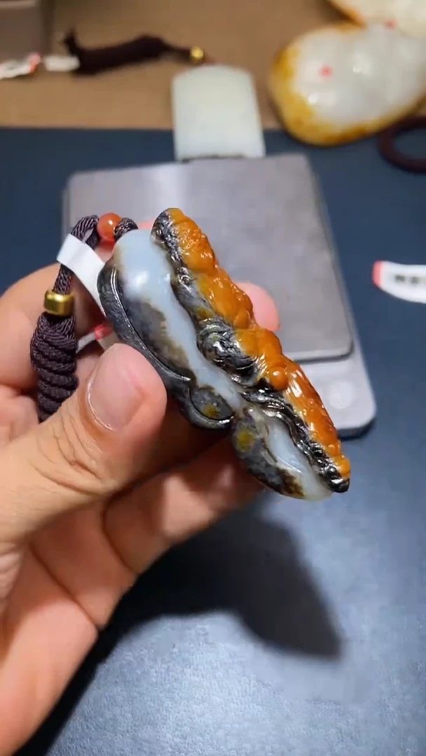 颈饰未镶嵌和田玉迪**卡HX