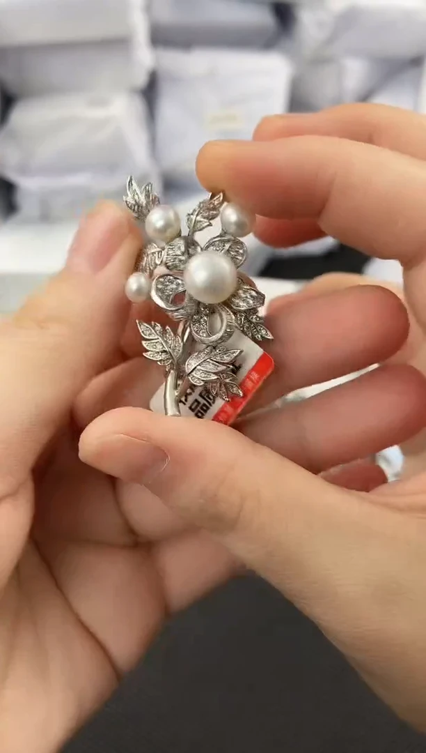未镶嵌耳饰淡水珍珠xz1009